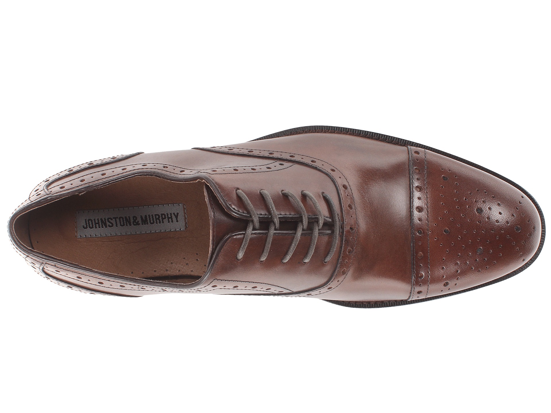 Johnston Murphy Tyndall Cap Toe, Shoes | Shipped Free at Zappos
