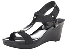 LAUREN Ralph Lauren - Rita (Black/Black Patent Suede/Elastic)