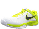 Nike - Air Cage Court (White/Venom Green/Light Base Grey/Black)