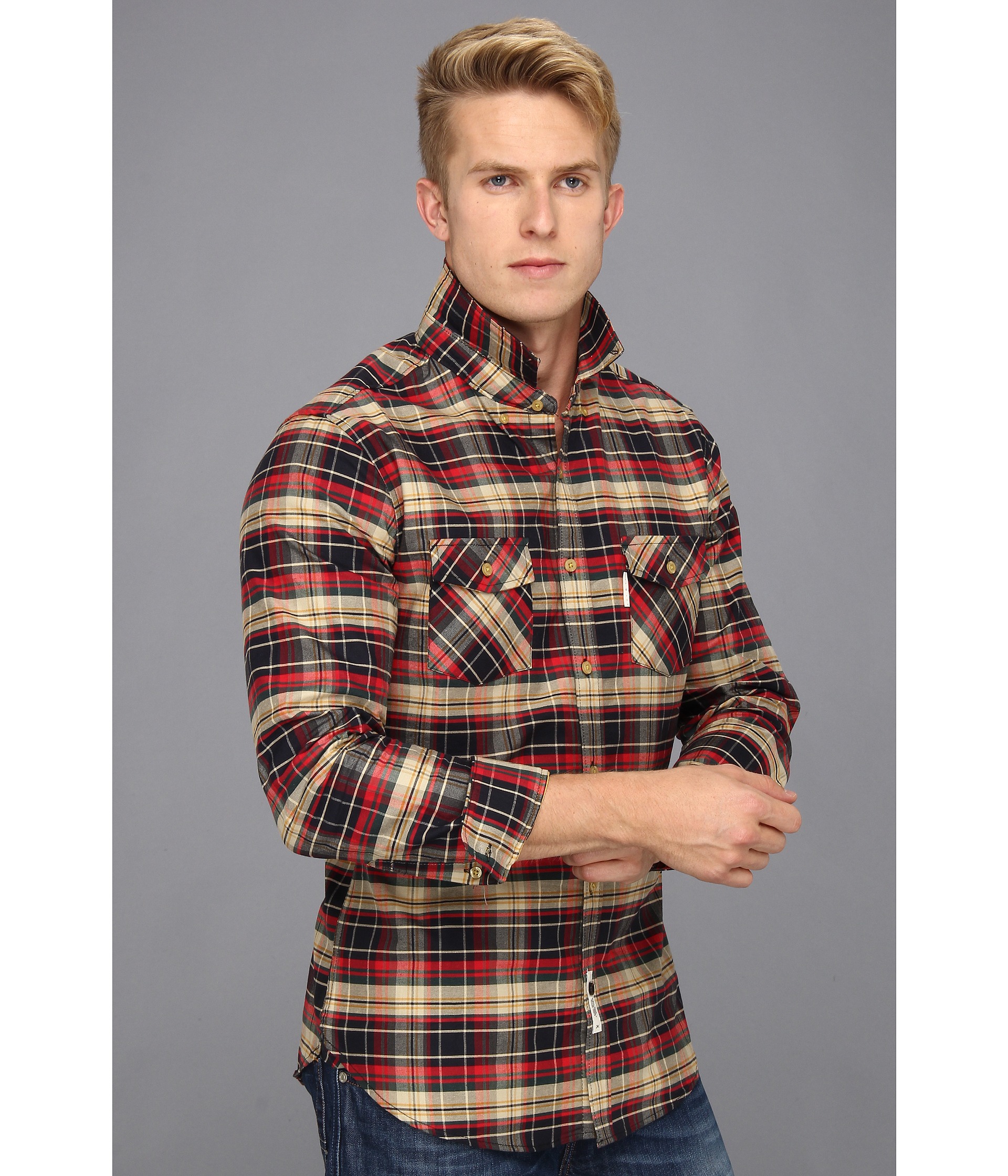 Marc Ecko Cut Sew Adept L S Woven | Shipped Free at Zappos