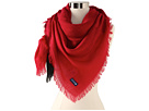 Sperry Top-Sider - Dip Dye Oversized Square Scarf (Red)