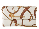 LAUREN Ralph Lauren - Caldwell Belting Mini Chain Crossbody (Cream Belting/Lauren Tan)
