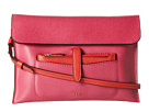 LAUREN Ralph Lauren - Davenport Flat Envelope Crossbody (Raspberry/Punch)