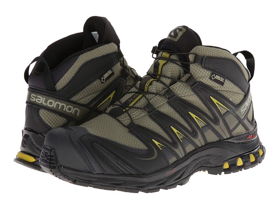 ... XA PRO Mid GTX (Iguana GreenBlackCorylus Green) Men's Hiking Boots