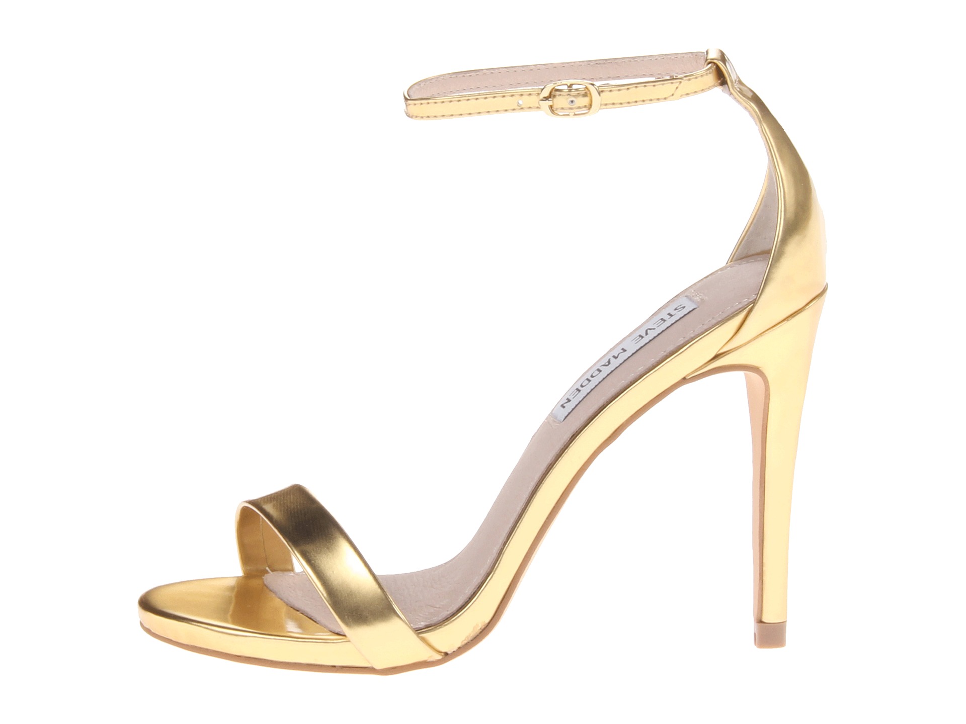 Steve Madden Stecy Gold Foil - Zappos Free Shipping BOTH Ways