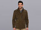 Cole Haan - Coated Field Jacket (Peat) - Apparel