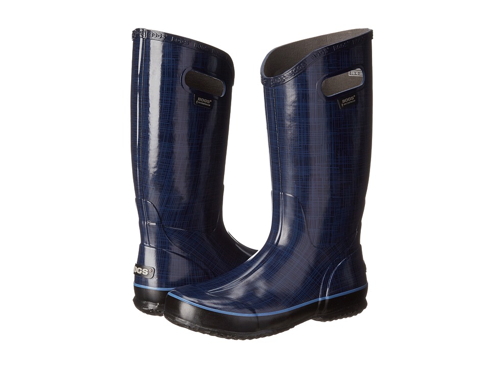 Bogs Linen Rainboot (Indigo) Women