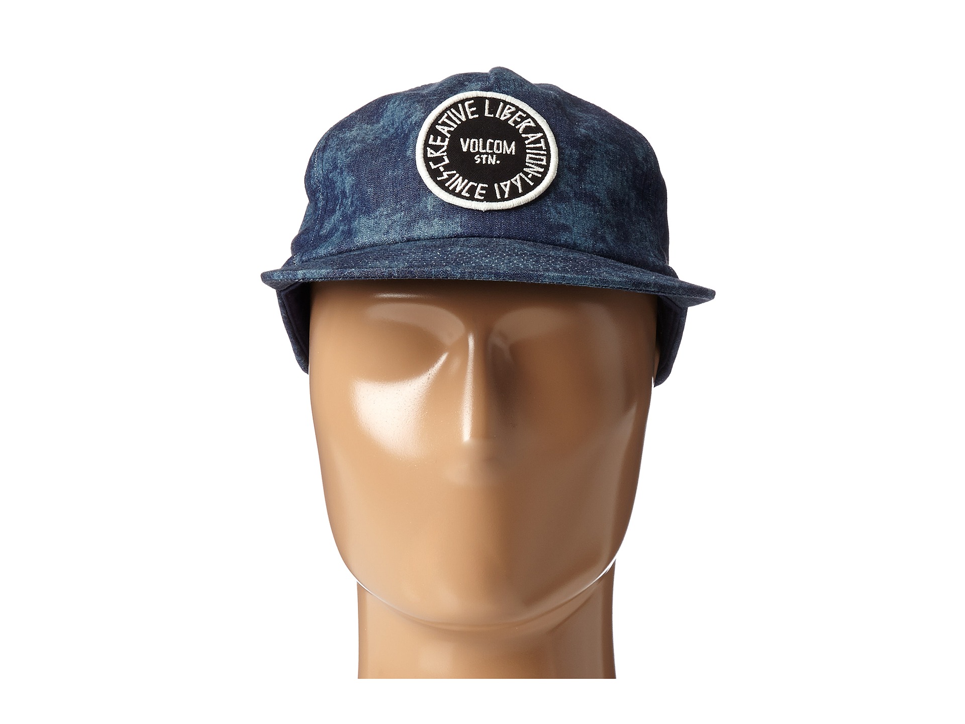 Volcom Timer Adjustable Hat Vintage Navy | Shipped Free at Zappos