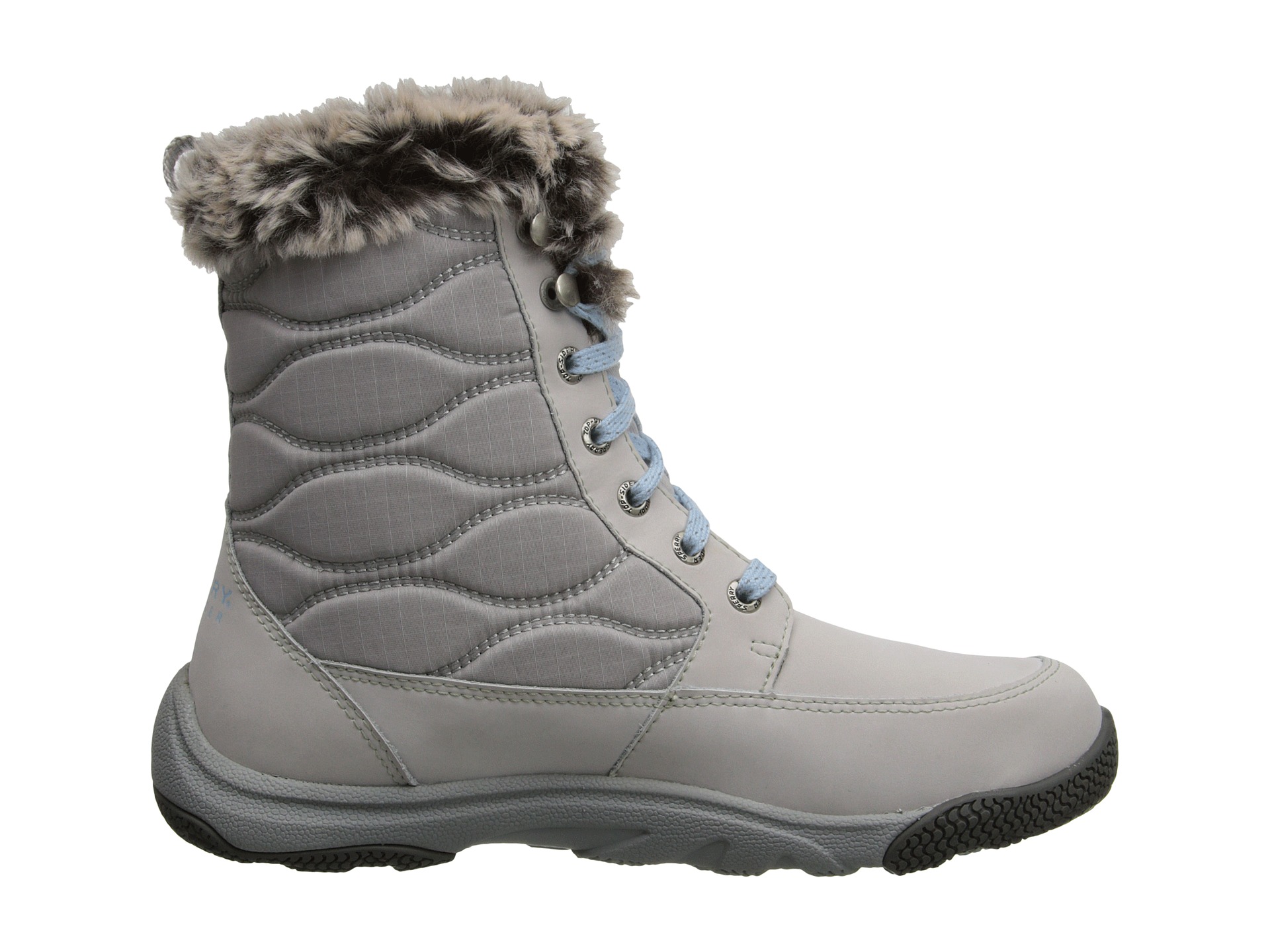Sperry Top Sider Winter Cove Boot Light Grey | Shipped Free at Zappos