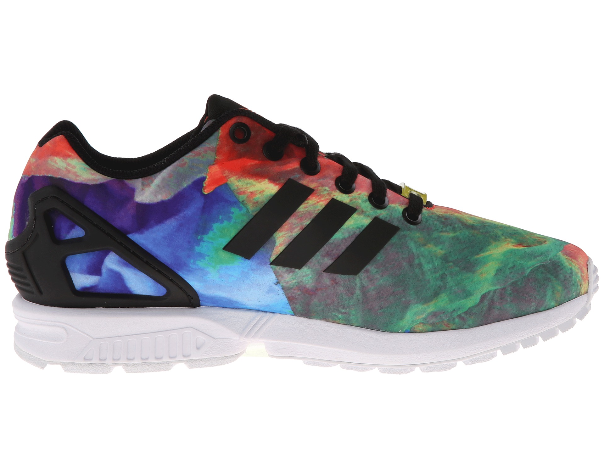 ... Originals Zx Flux Tropic Melon White Black | Shipped Free at Zappos