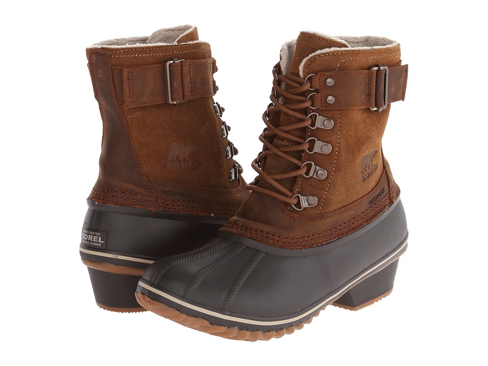 SOREL Winter Fancy Lace II (Elk/Grizzly Bear) Women