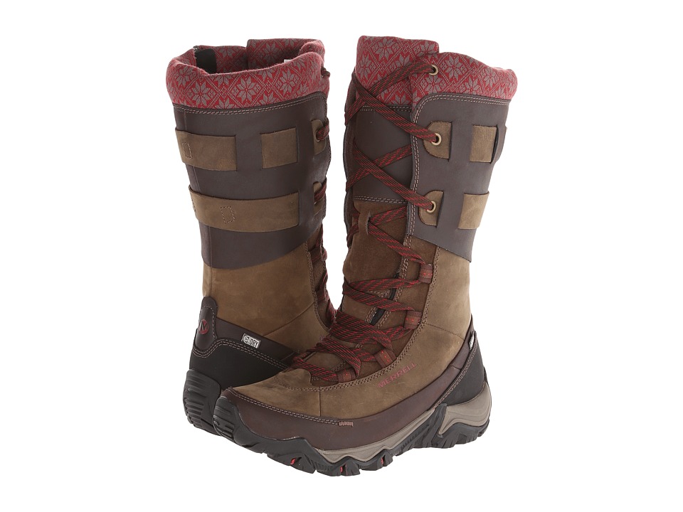 Merrell - Polarand Rove Peak Waterproof (Black Slate) Women