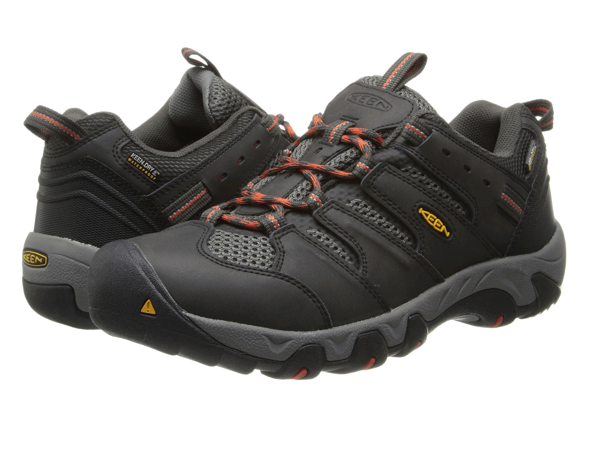 Keen Koven Low WP RavenRed Clay - Zappos Free Shipping BOTH Ways