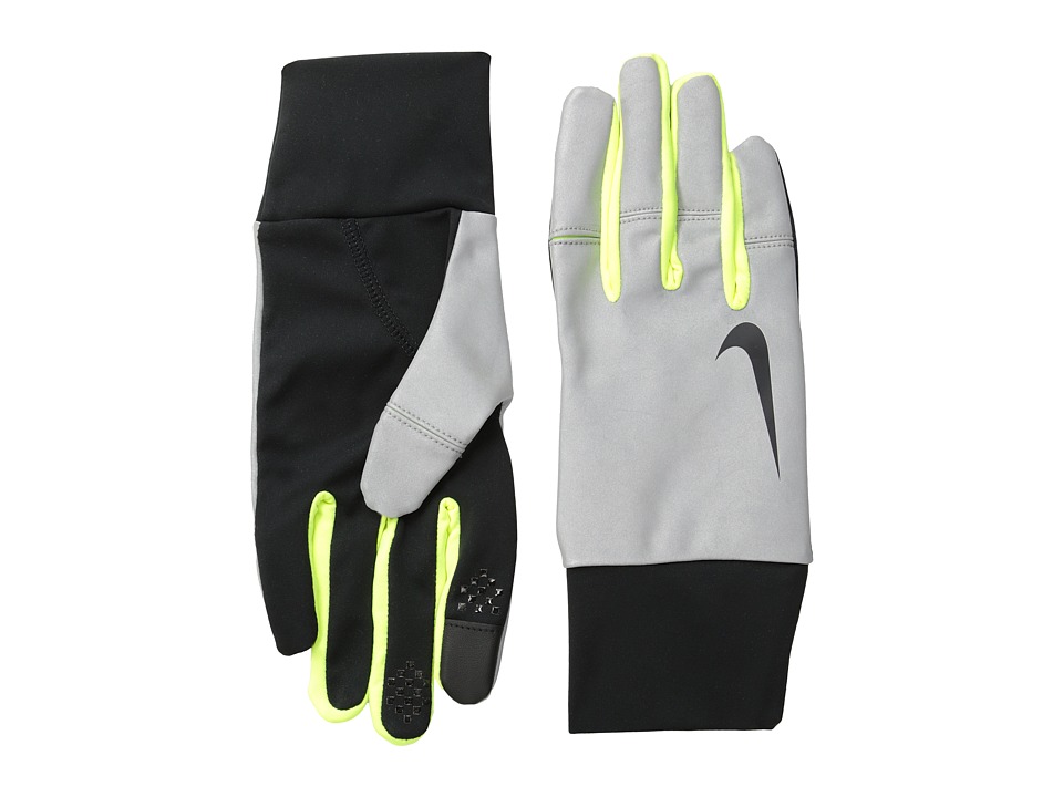 Nike Nike Women's Vapor Flash Run Gloves (Black/Volt) Athletic Sports Equipment