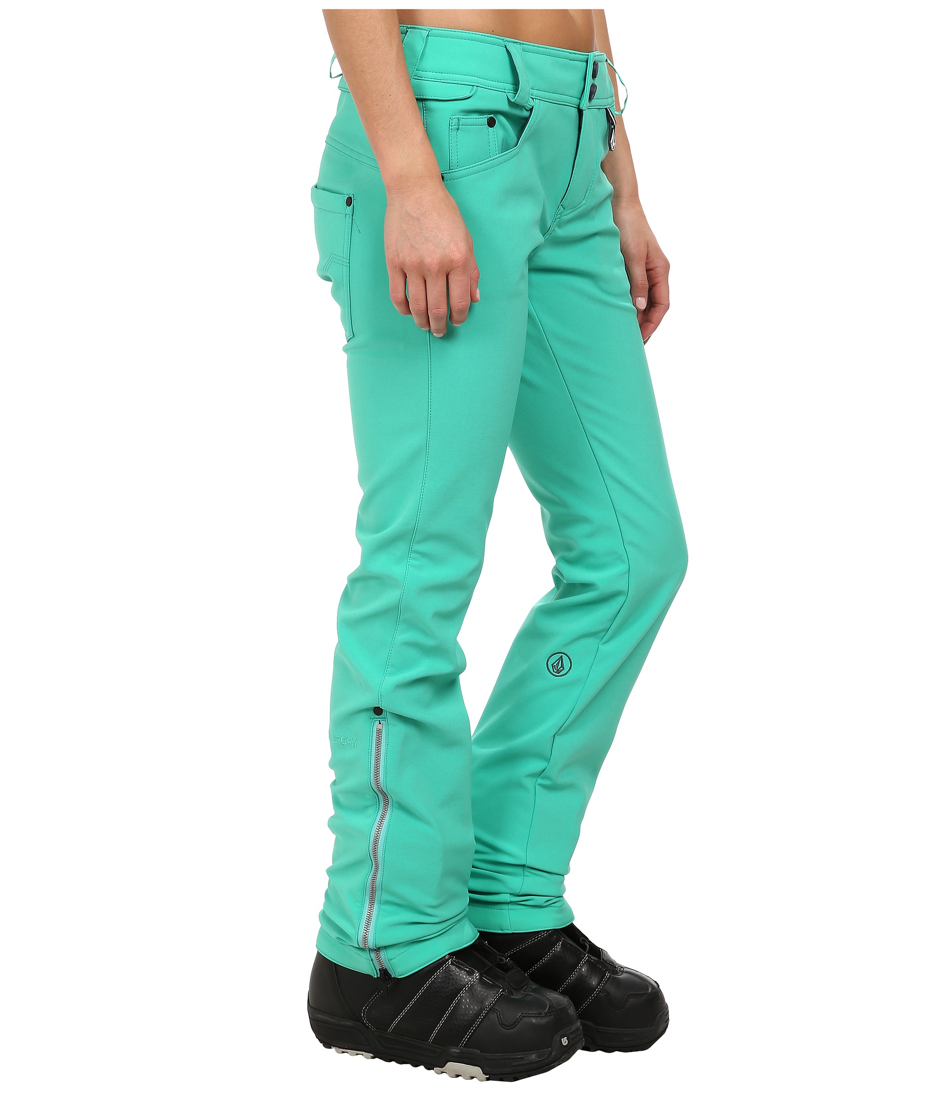 Volcom Snow Battle Stretch Pant Island Green | Shipped Free at Zappos