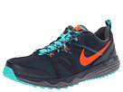 Nike Dual Fusion Trail (Obsidian/Dark Grey/Hyper Jade/Hyper Crimson)