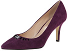 Cole Haan Garland Jewled Pump (Elderberry Suede)