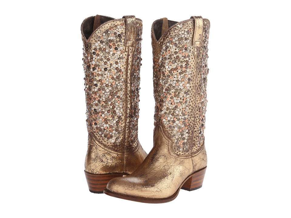Gold Cowgirl Boots - Boot Ri