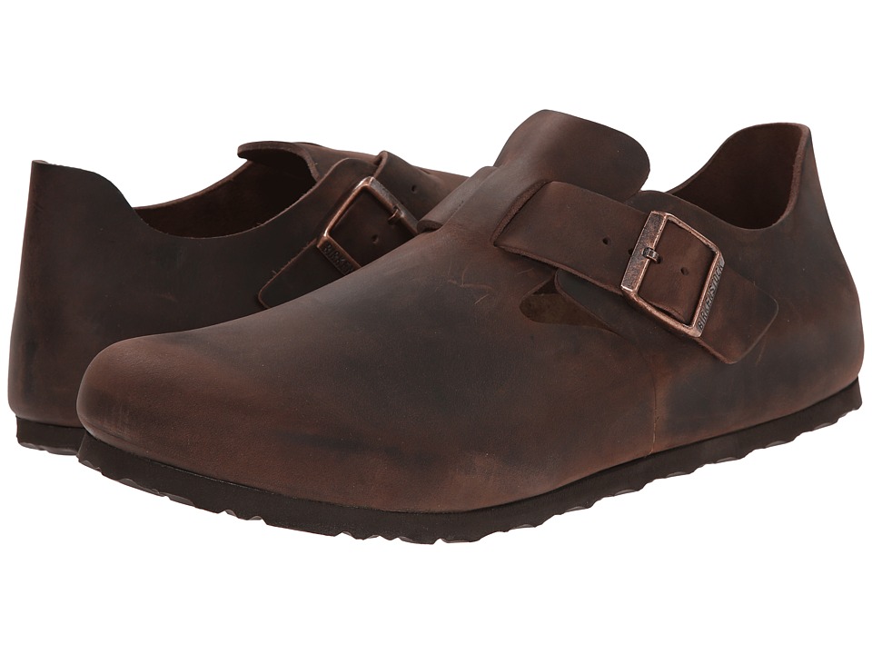 Birkenstock - London (Habana Oiled Leather 1) Slip on Shoes