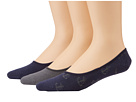 Sperry Top-Sider - Anchor Canoe Liner 3 Pack (Classic Navy/Charcoal) - Footwear
