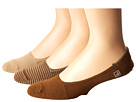 Sperry Top-Sider Skimmers Feed Stripe 3 Pack (Teak/Brindle)