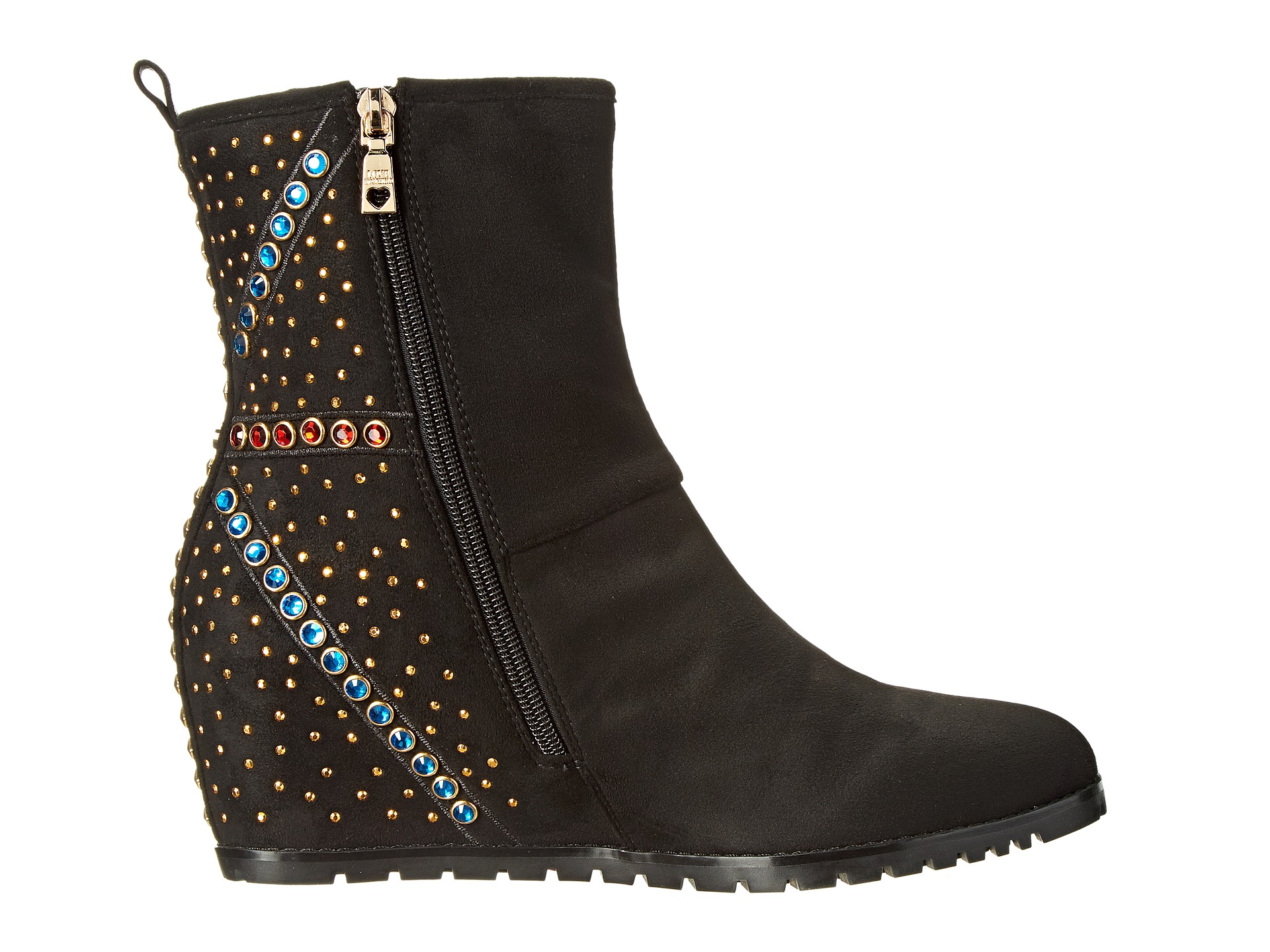 Love Moschino Studded Ankle Boot | Shipped Free at Zappos