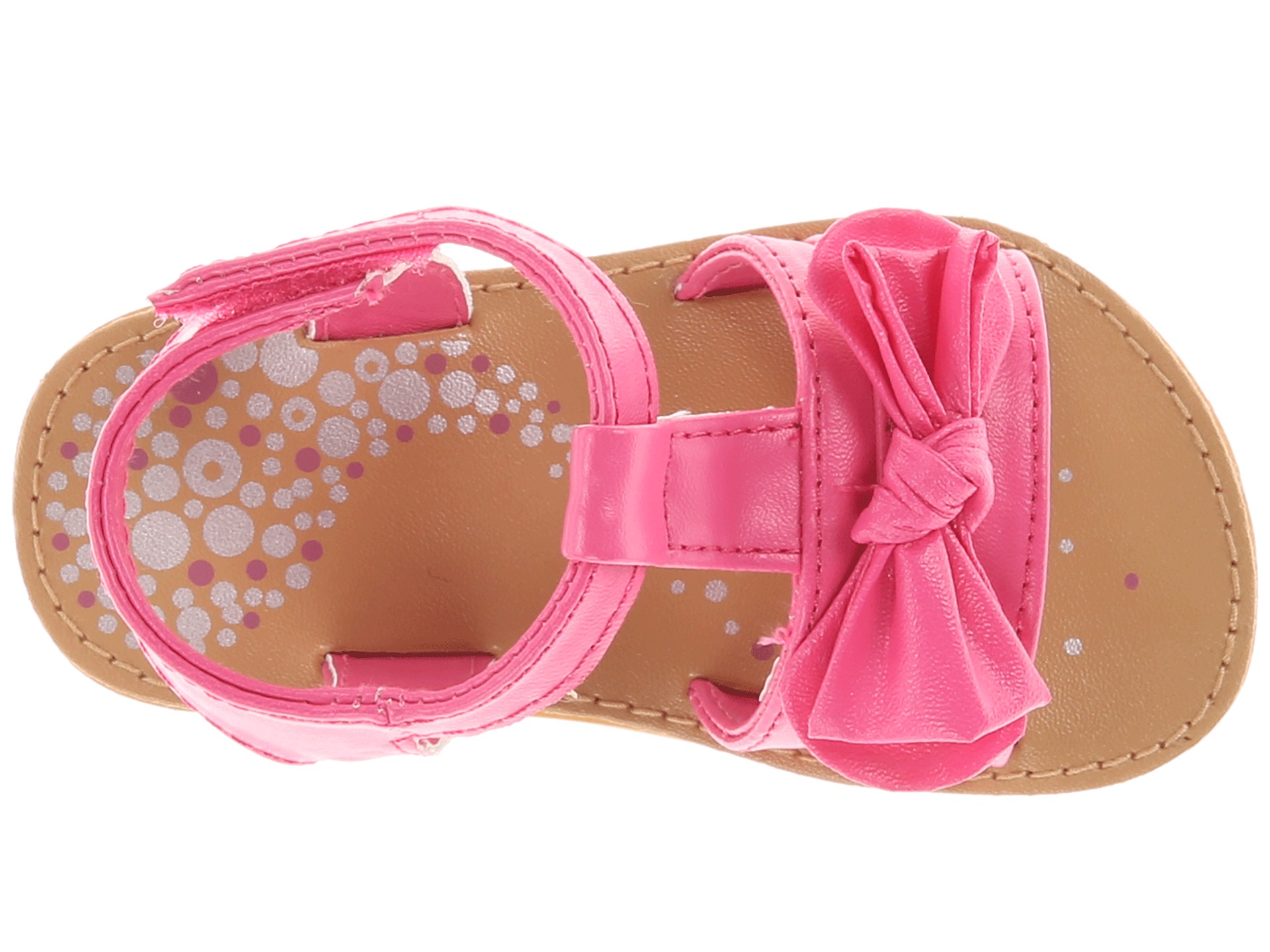 ... Deer Open Toe Sandal Infant Toddler Fuchsia | Shipped Free at Zappos