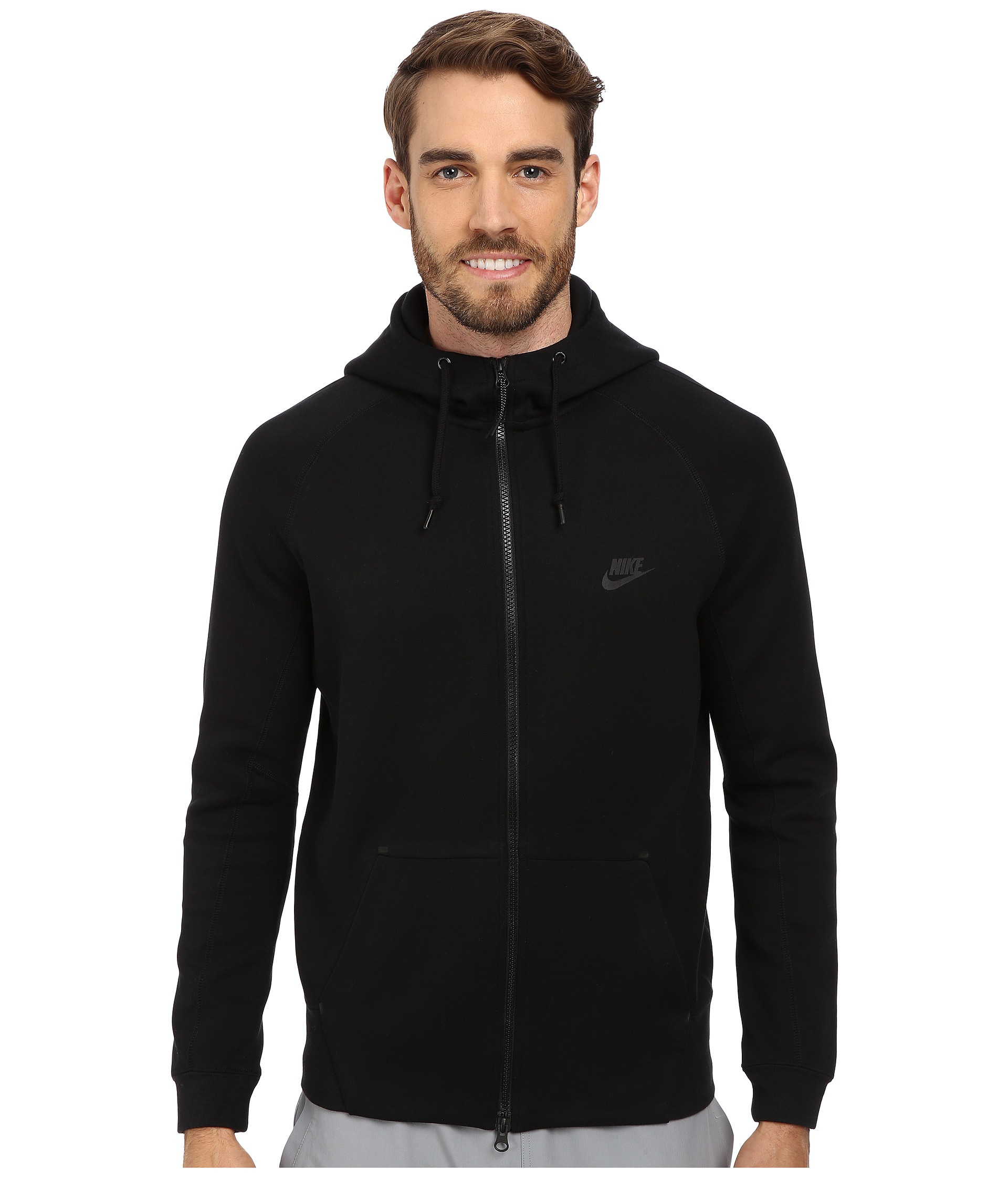 Nike Tech Fleece AW77 1.0 Full-Zip Hoodie - Zappos.com Free