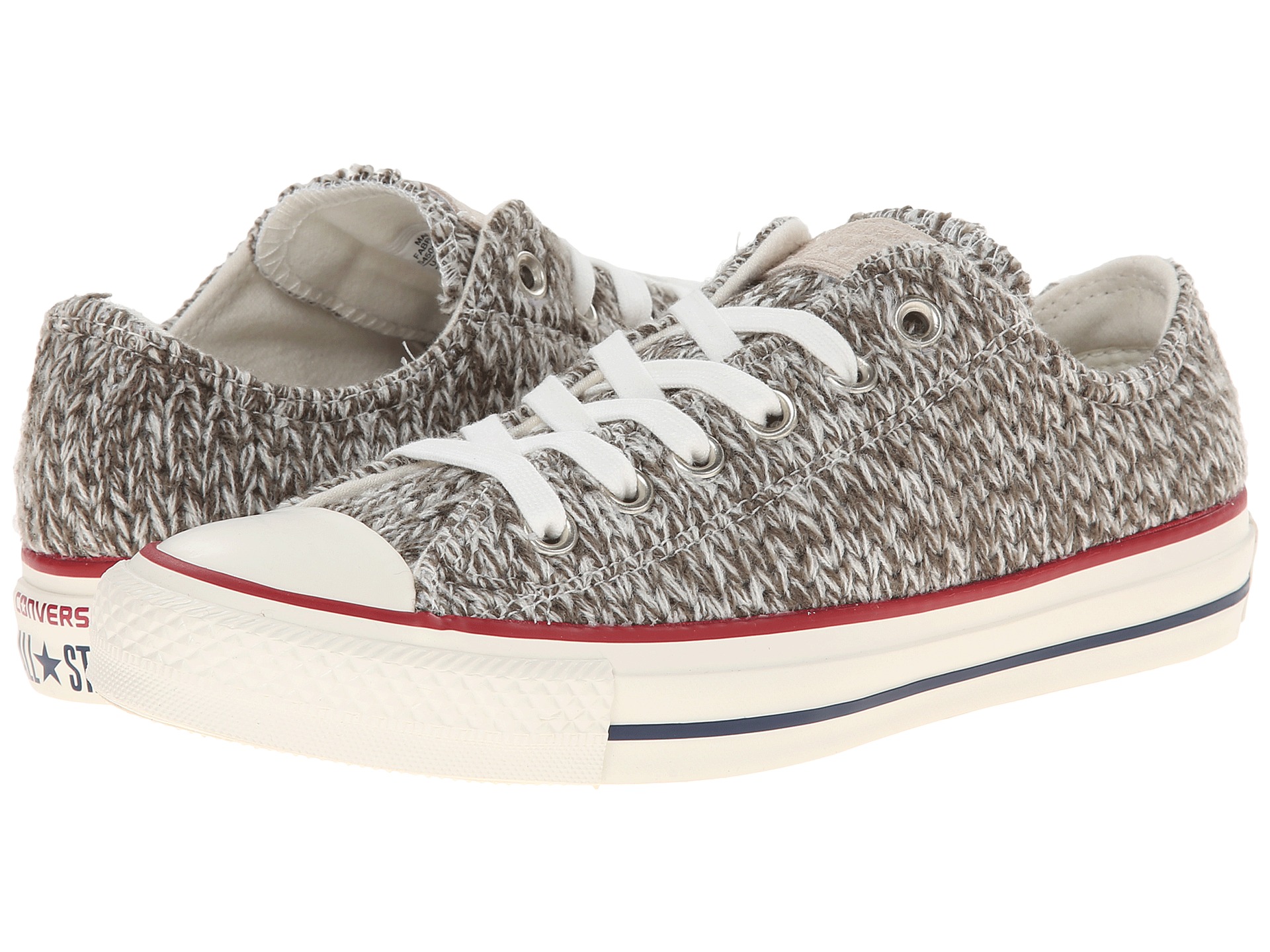 Converse Chuck Taylor All Star Winter Knit Ox Charcoal Egret | Shipped ...