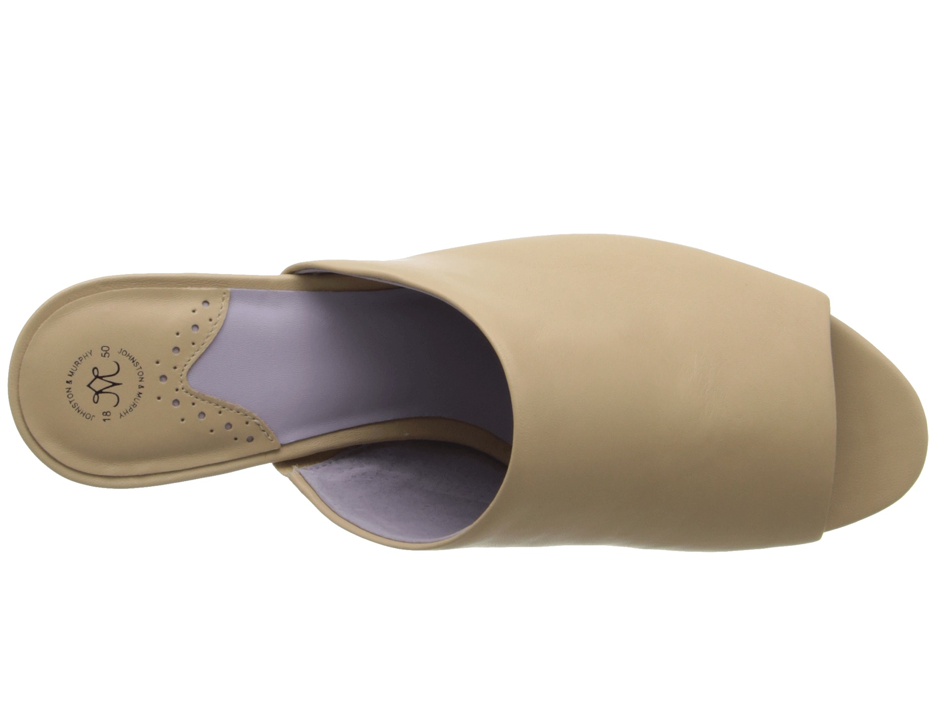 Johnston Murphy Kallie One Banded Slide | Shipped Free at Zappos