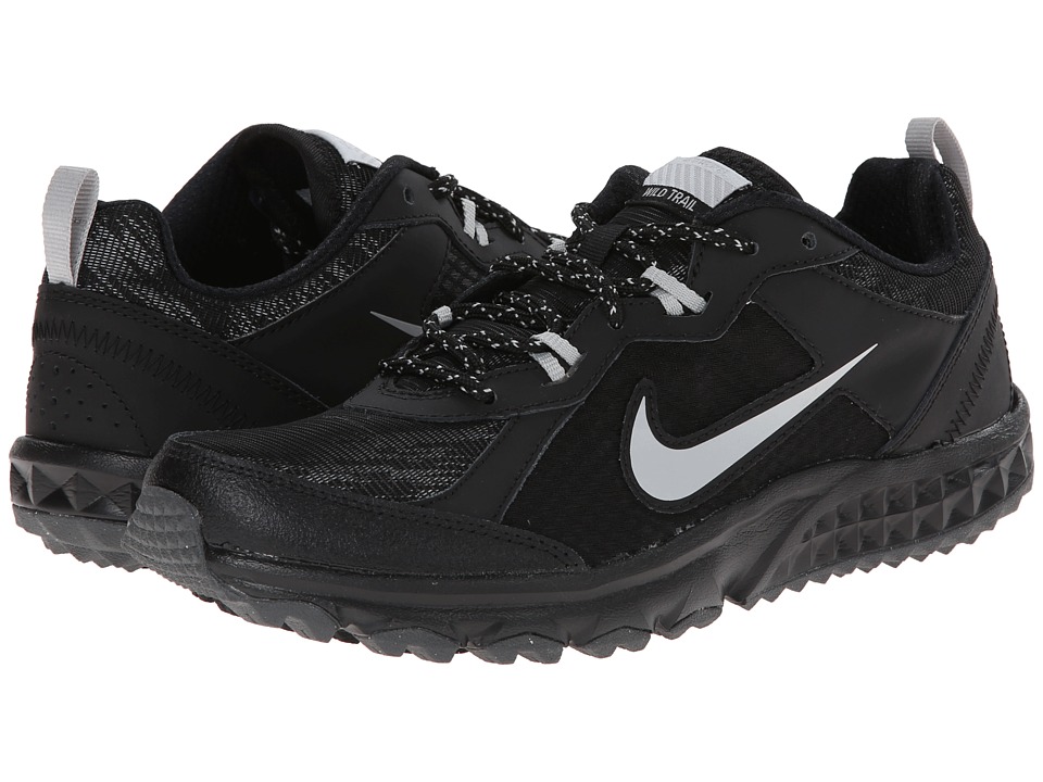 Nike Wild Trail Flash (Black/Metallic Silver/Metallic Dark Grey/Dark Grey) Women's Running Shoes