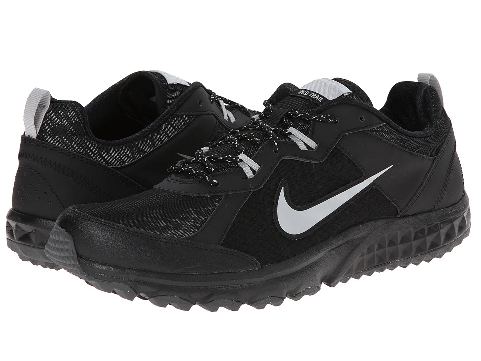 Nike Wild Trail Flash (Black/Metallic Silver/Metallic Dark Grey/Dark Grey) Men's Running Shoes