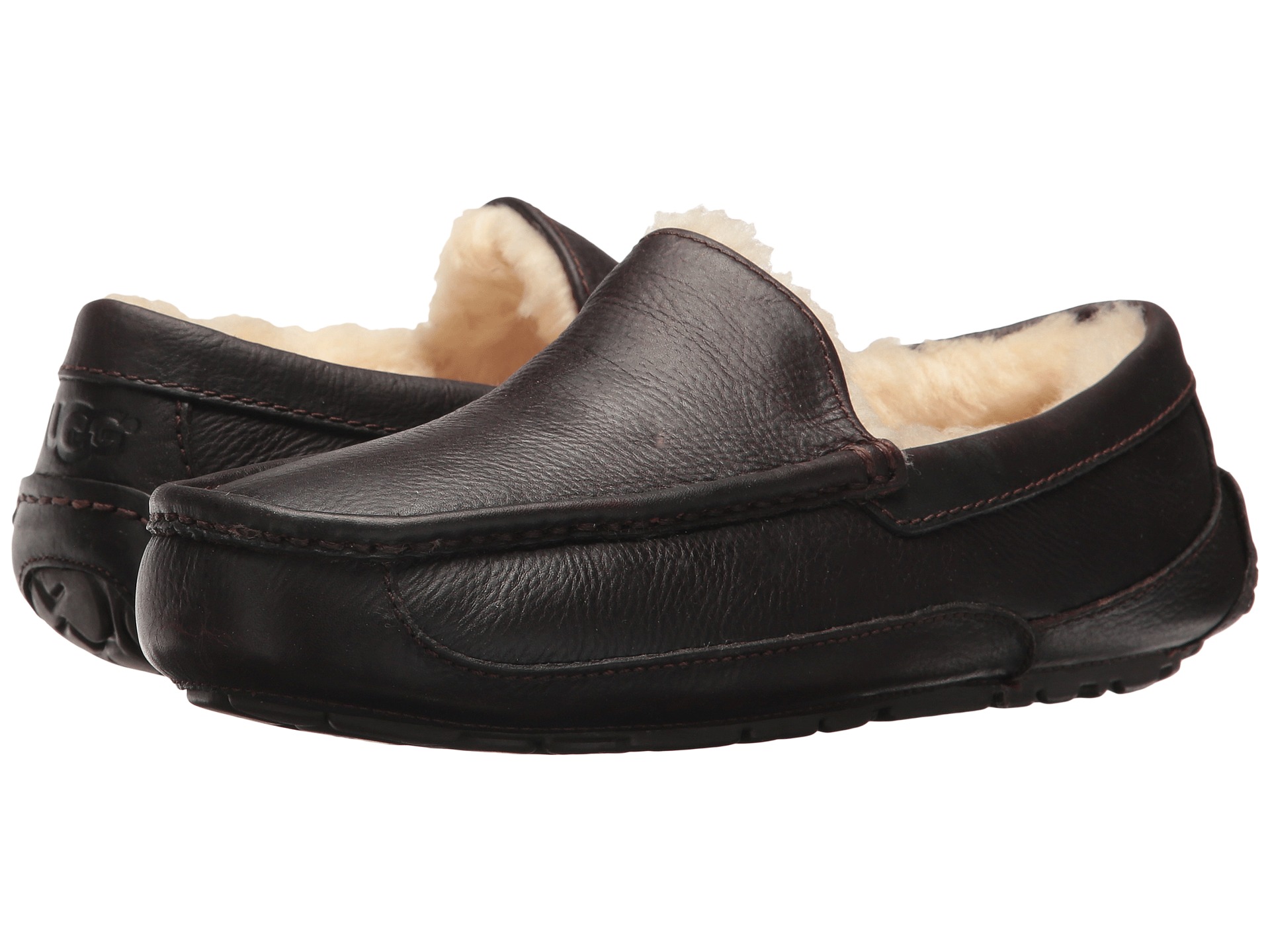 UGG leather Ways Ascot Shipping BOTH slippers  men for Free  ugg Zappos.com Leather