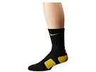 Nike Nike Elite Basketball Crew 1-Pair Pack (Black/Varsity Maize/Varsity Maize)