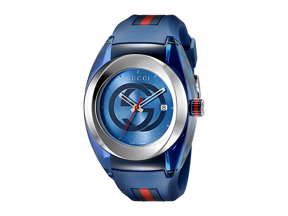 Gucci Gucci Sync XXL YA137104 Blue/Steel Watches