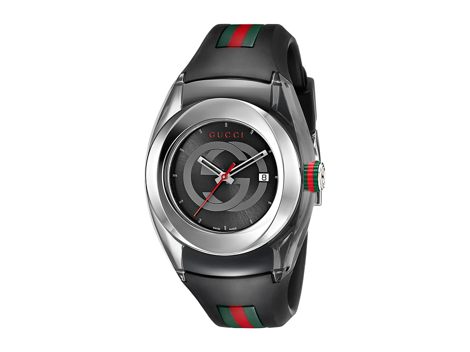 Gucci Gucci Sync LG YA137301 Black/Steel Watches
