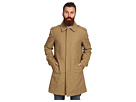 Cole Haan Waxed Cotton Jacket w/ Corduroy Details (Mushroom)