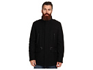 Cole Haan Wool Melton Carcoat (Black)