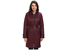 Cole Haan Signature Quilt Belted Coat w/ Thermore Fill (Windsor Red)