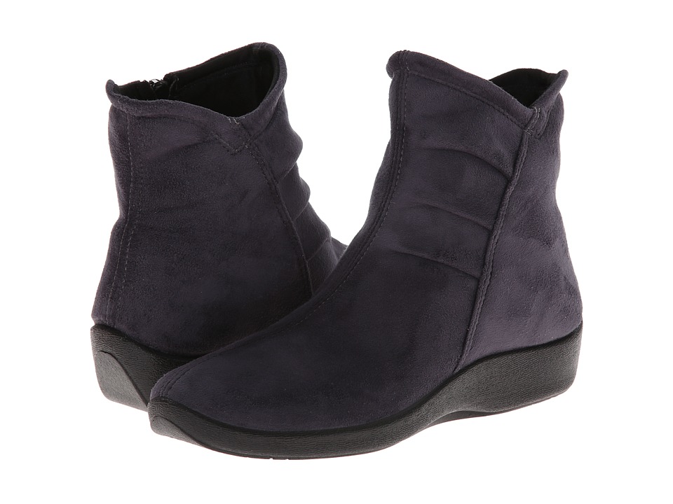 Arcopedico L19 (Grey Suede) Women's Zip Boots