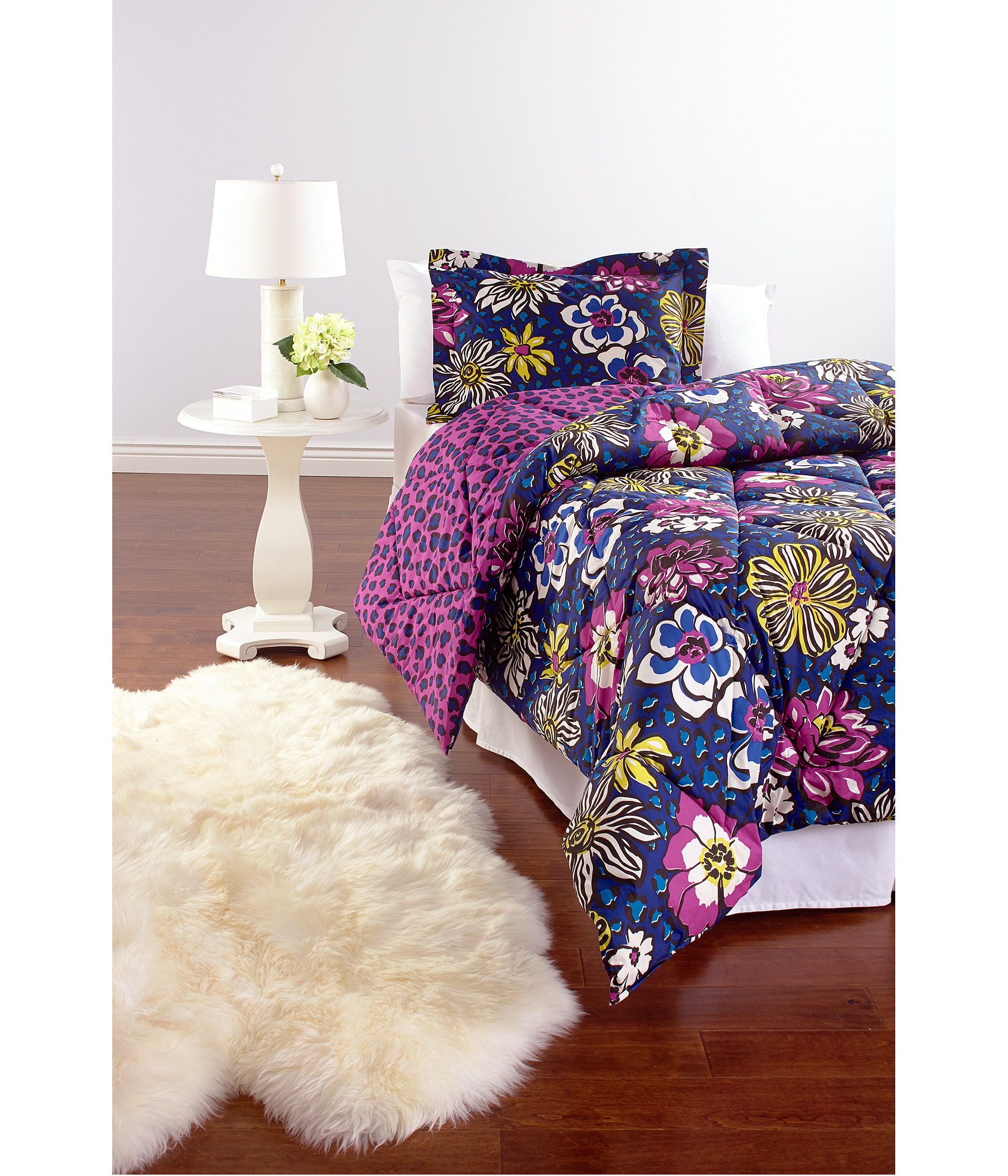 Vera Bradley Reversible Comforter Set Full Queen Heather | Shipped ...