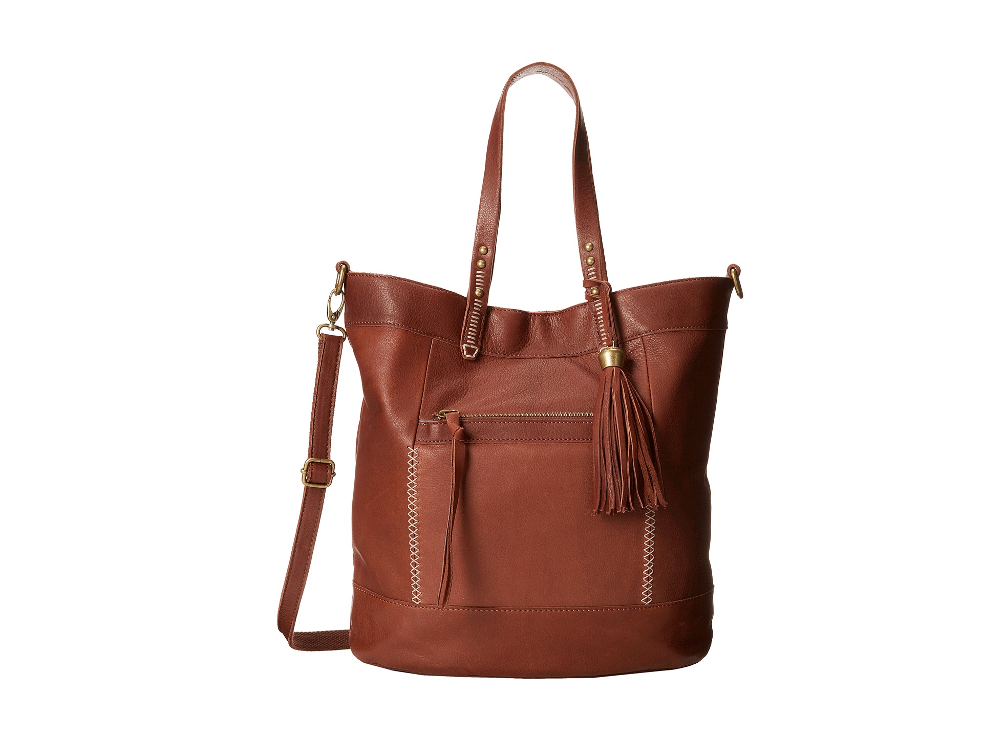 Lucky Brand Karma Tote Brandy, Bags, Women | Shipped Free at Zappos