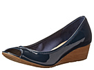 Cole Haan Air Tali OT Wedge 40 (Blazer Blue Patent/Lurex)