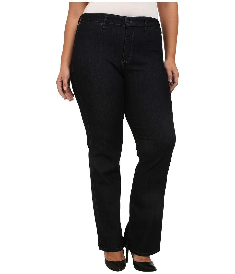 NYDJ Plus Size Plus Size Isabella Trouser in Dark Enzyme (Dark Enzyme) Women