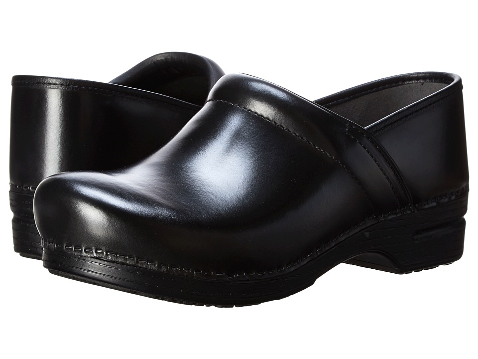 Dansko Pro XP Black Cabrio Mens Clog Shoes