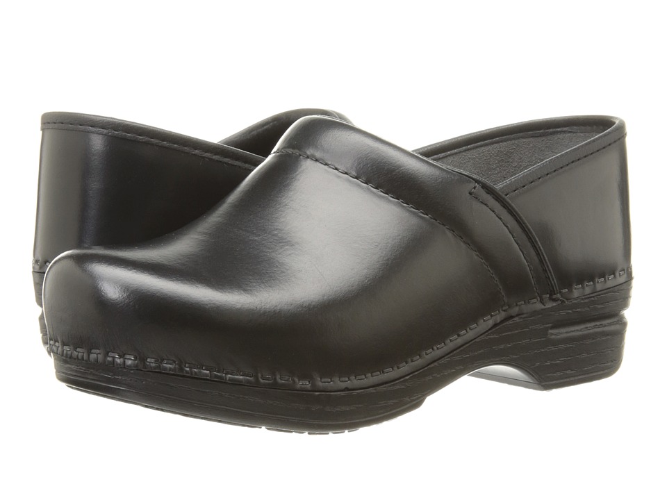 Dansko Pro XP Black Cabrio Womens Clog Shoes