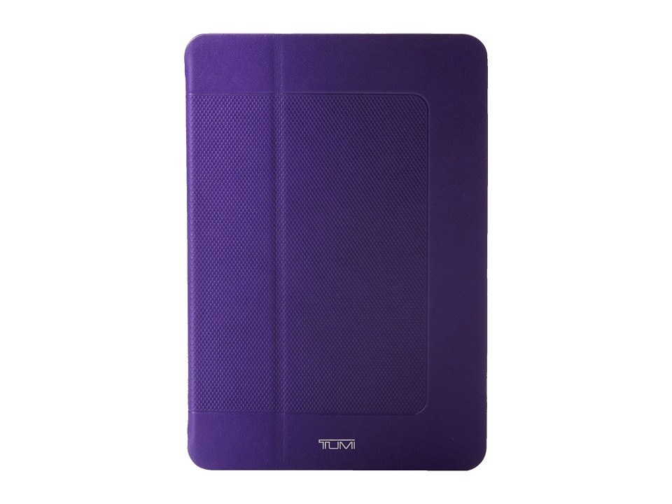 Tumi Prism - Tumi Leather Snap Case for Mini Tablet (Plum) Computer Bags