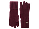 Cole Haan Diagonal Rib Glove (Red)