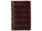 Cole Haan Fold Over Card Case (Chocolate)
