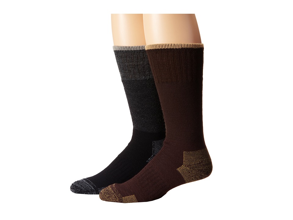 Timberland - TM31004 Merino Wool Boot 2-Pair Pack (Assorted) Men